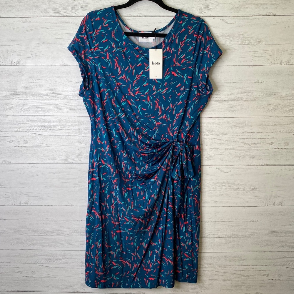 Leota NWT twist front dress